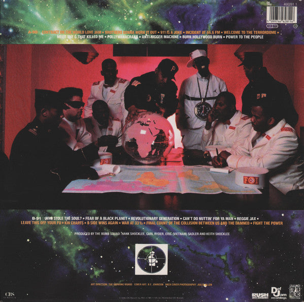 Public Enemy : Fear Of A Black Planet (LP, Album)