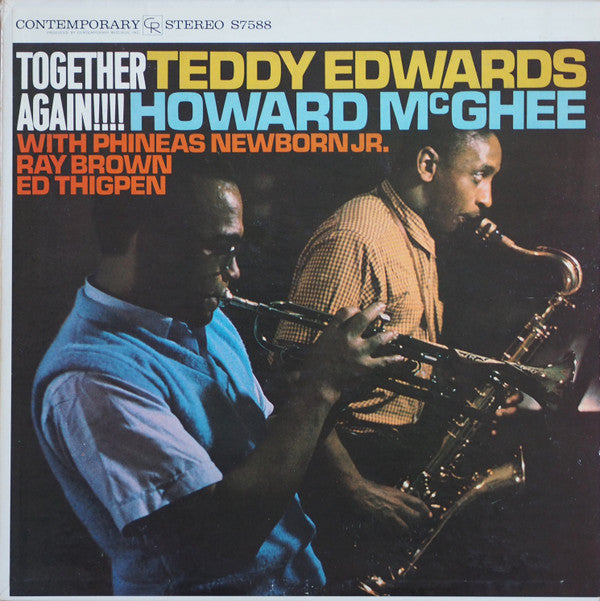 Teddy Edwards / Howard McGhee ~ Together Again! (Vinyl) - Djungel & Jazz