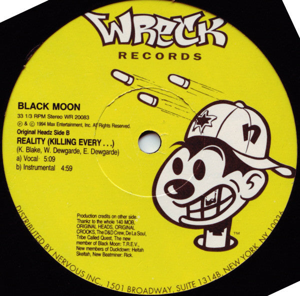 Black Moon ~ I Got Cha Opin / Reality (Killing Every...) (Vinyl) - Djungel & Jazz