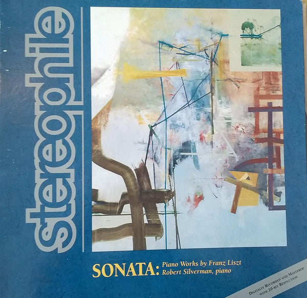 Franz Liszt, Robert Silverman : Sonata: Piano Works By Franz Liszt (LP, Album, Gat)