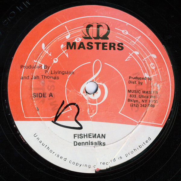 Dennis Walks / Jim Brown (2) : Fisher Man / Give Me A Chance (12")