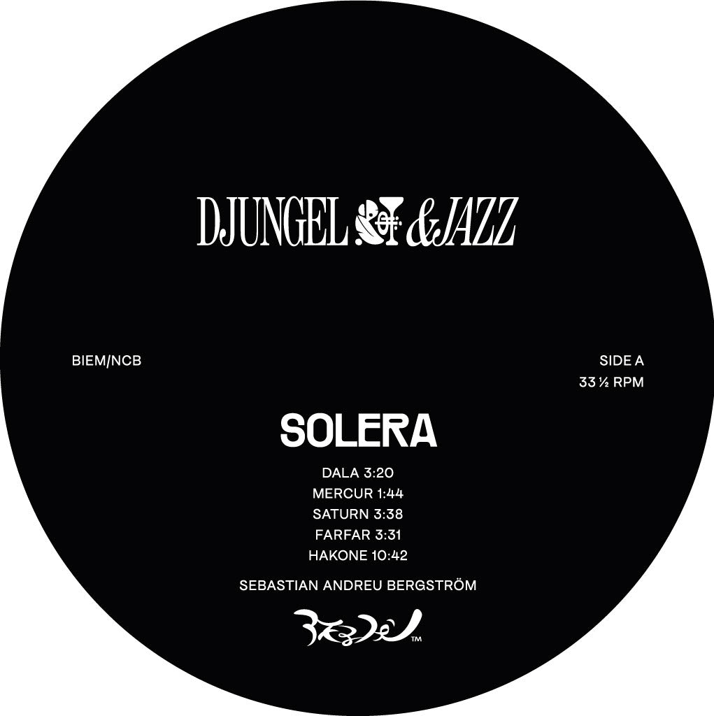 Sebastian Andreu Bergström ~ Solera (Vinyl) - Djungel & Jazz