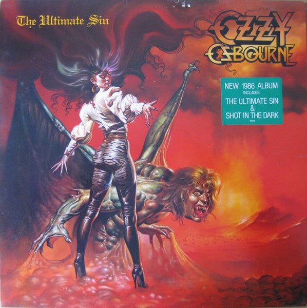 Ozzy Osbourne ~ The Ultimate Sin (Vinyl) - Djungel & Jazz