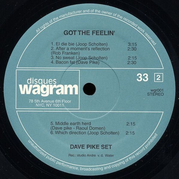 The Dave Pike Set ~ Got The Feelin' (Vinyl) - Djungel & Jazz