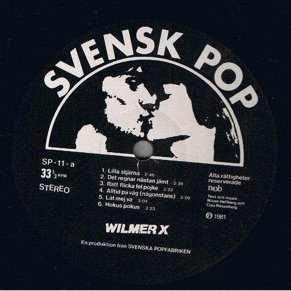Wilmer X ~ Wilmer X (Vinyl) - Djungel & Jazz