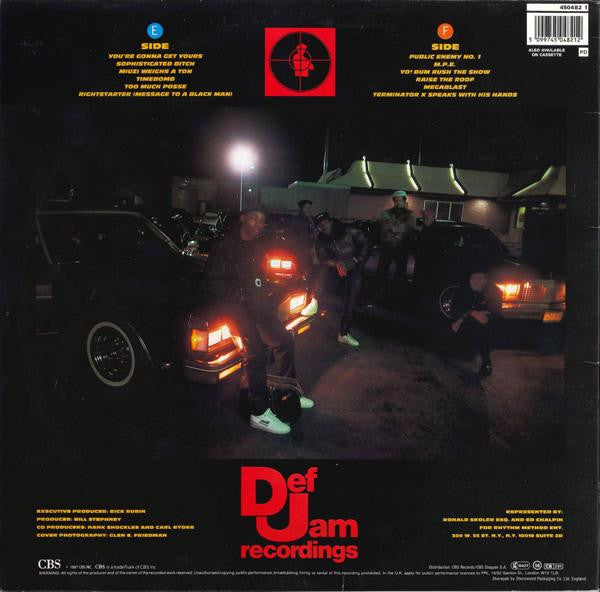 Public Enemy ~ Yo! Bum Rush The Show (Vinyl) - Djungel & Jazz