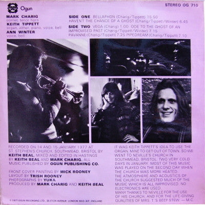 Mark Charig With Keith Tippett • Ann Winter ~ Pipedream (Vinyl) - Djungel & Jazz