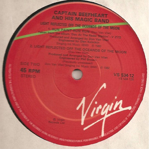 Captain Beefheart & The Magic Band ~ Light Reflected Off The Oceands Of The Moon (Vinyl) - Djungel & Jazz