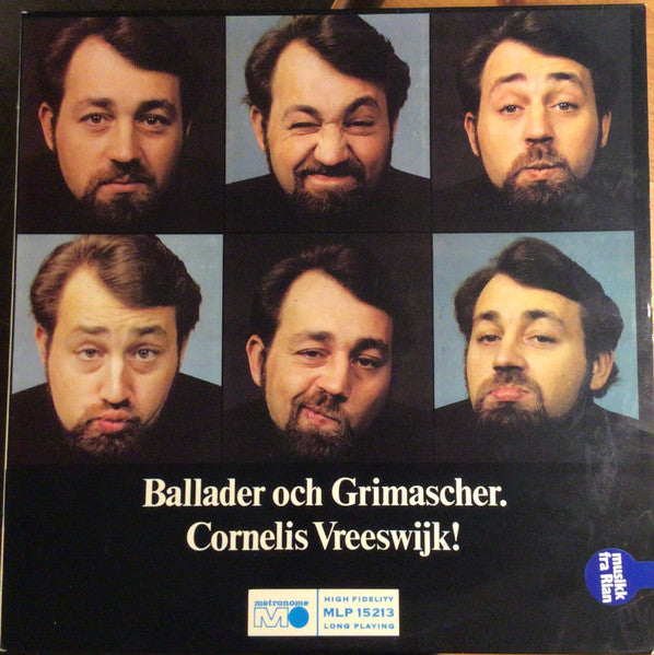 Cornelis Vreeswijk ~ Ballader Och Grimascher (Vinyl) - Djungel & Jazz