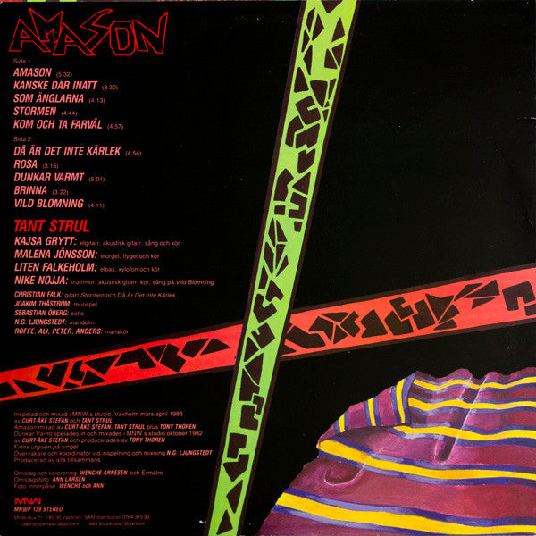 Tant Strul ~ Amason (Vinyl) - Djungel & Jazz