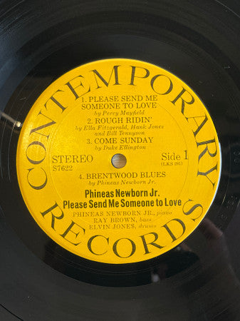Phineas Newborn Jr. ~ Please Send Me Someone To Love (Vinyl) - Djungel & Jazz