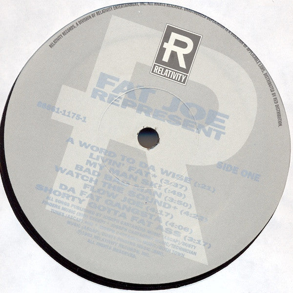 Fat Joe Da Gangsta ~ Represent (Vinyl) - Djungel & Jazz