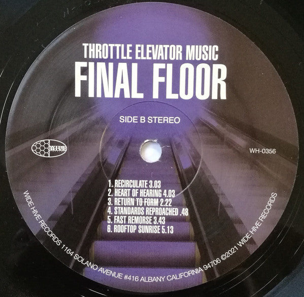 Throttle Elevator Music : Final Floor (LP, Album, Ltd, Num)