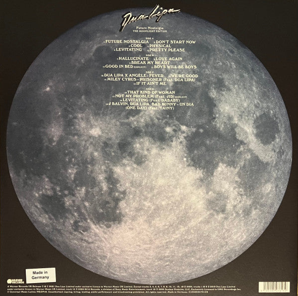 Dua Lipa ~ Future Nostalgia (The Moonlight Edition) (Vinyl) - Djungel & Jazz