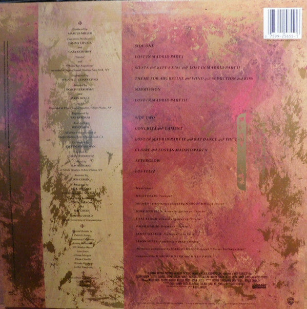 Miles Davis & Marcus Miller ~ Music From Siesta (Vinyl) - Djungel & Jazz