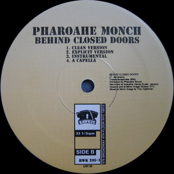 Pharoahe Monch ~ Simon Says / Behind Closed Doors (Vinyl) - Djungel & Jazz