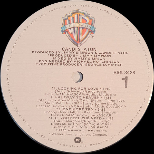 Candi Staton : Candi Staton (LP, Album, Jac)