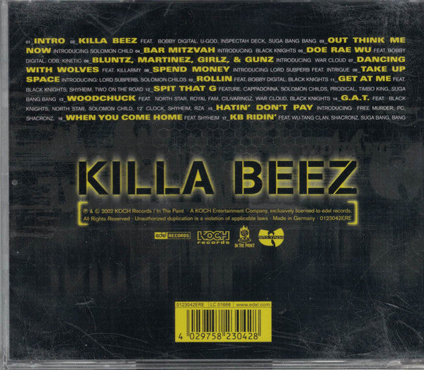 Wu-Tang Killa Bees ~ The Sting (Vinyl) - Djungel & Jazz