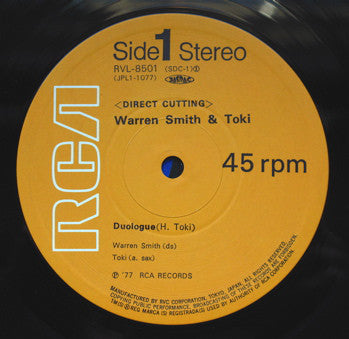 Warren Smith & Toki ~ Duologue / Heritage (Vinyl) - Djungel & Jazz
