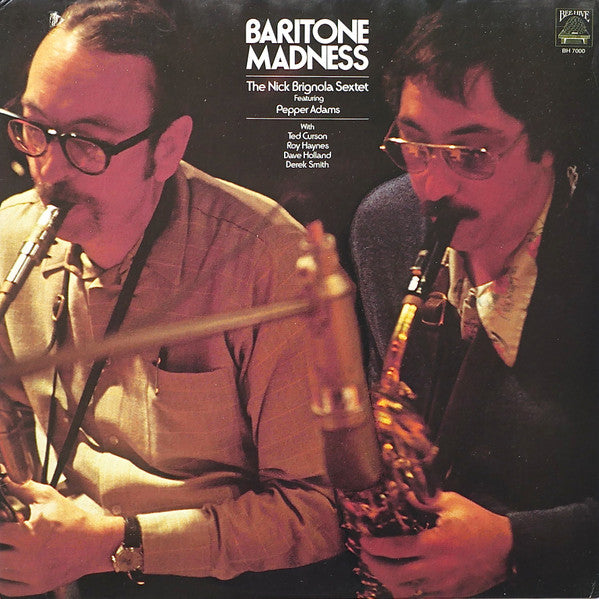 The Nick Brignola Sextet Featuring Pepper Adams ~ Baritone Madness (Vinyl) - Djungel & Jazz