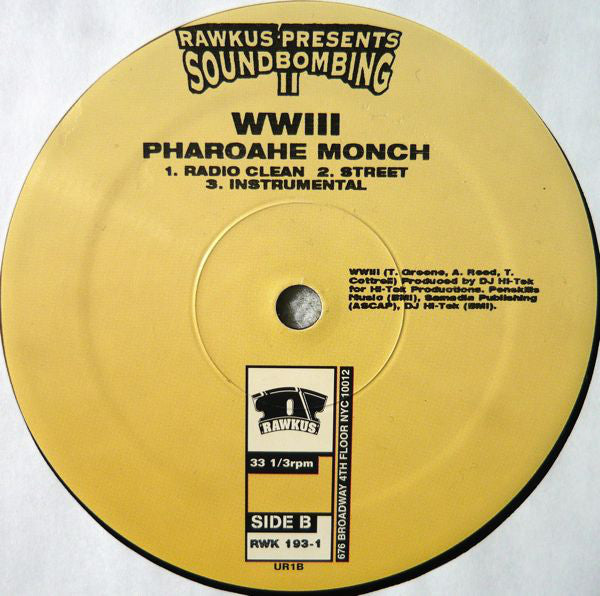 Eminem / Pharoahe Monch & Shabaam Sahdeeq ~ Any Man / WWIII (Vinyl) - Djungel & Jazz