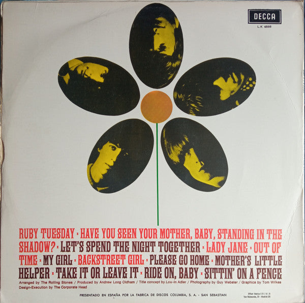 The Rolling Stones ~ Flowers (Vinyl) - Djungel & Jazz