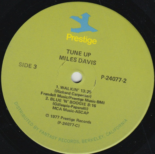 Miles Davis ~ Tune Up (Vinyl) - Djungel & Jazz