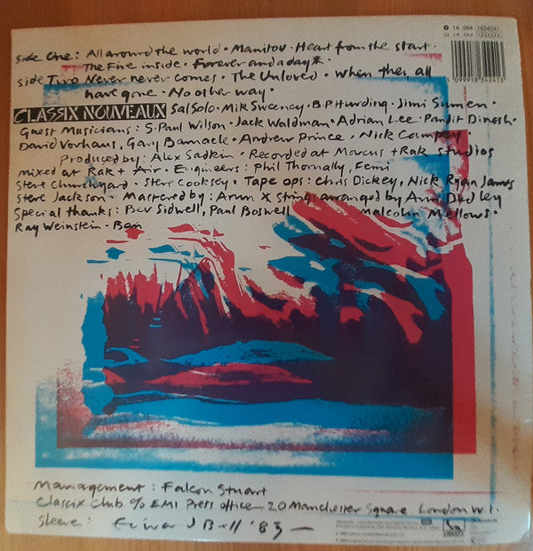 Classix Nouveaux ~ Secret (Vinyl) - Djungel & Jazz