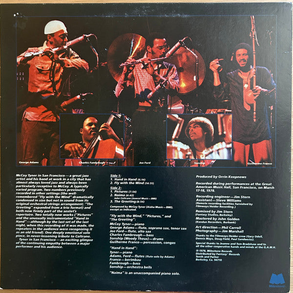 McCoy Tyner : The Greeting (LP, Album, Pit)