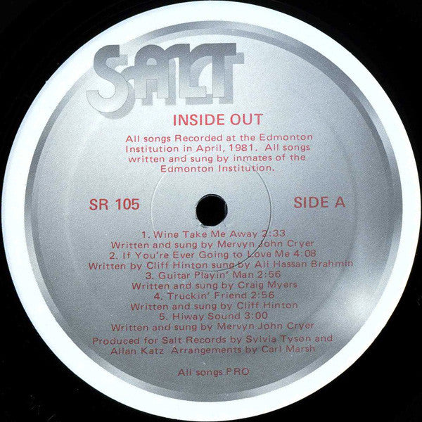Various ~ Inside Out (Vinyl) - Djungel & Jazz