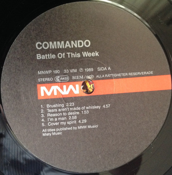 Commando ~ Battle Of This Week (Vinyl) - Djungel & Jazz
