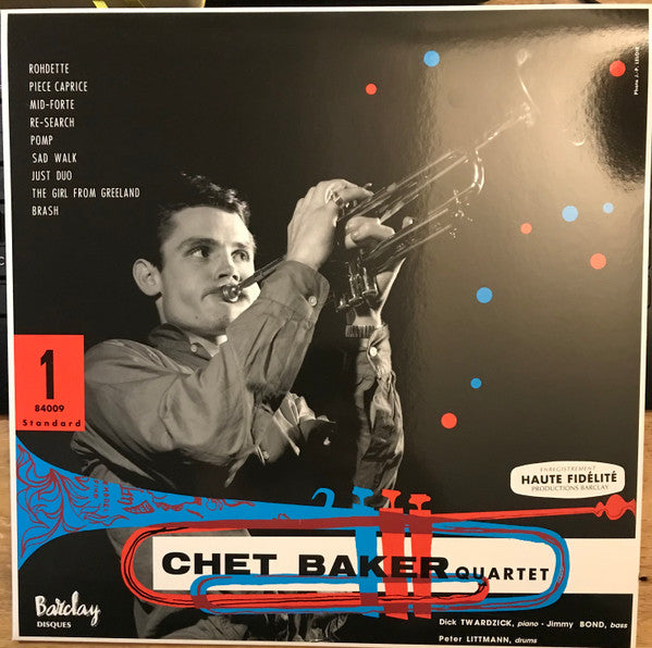 Chet Baker Quartet ~ Chet Baker Quartet (Vinyl) - Djungel & Jazz
