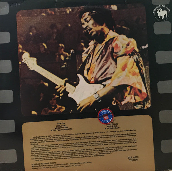 Jimi Hendrix Accompanied By Mitch Mitchell And Noel Redding ~ More Experience (Volume Two) (Vinyl) - Djungel & Jazz