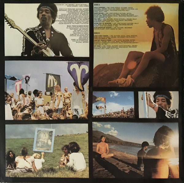 Jimi Hendrix ~ Rainbow Bridge - Original Motion Picture Sound Track (Vinyl) - Djungel & Jazz