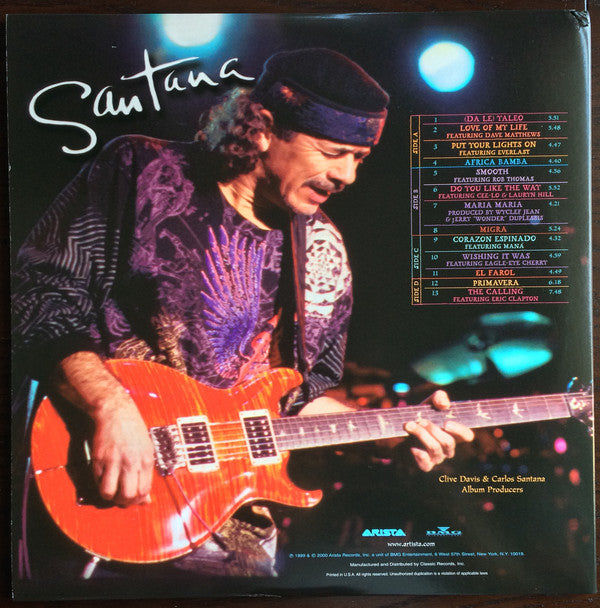 Santana : Supernatural (2xLP, Album, Ltd, RE, 200)