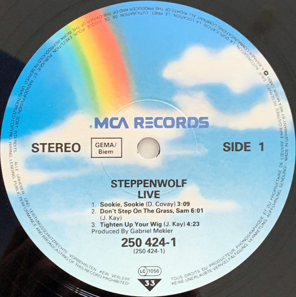 Steppenwolf ~ Live (Vinyl) - Djungel & Jazz