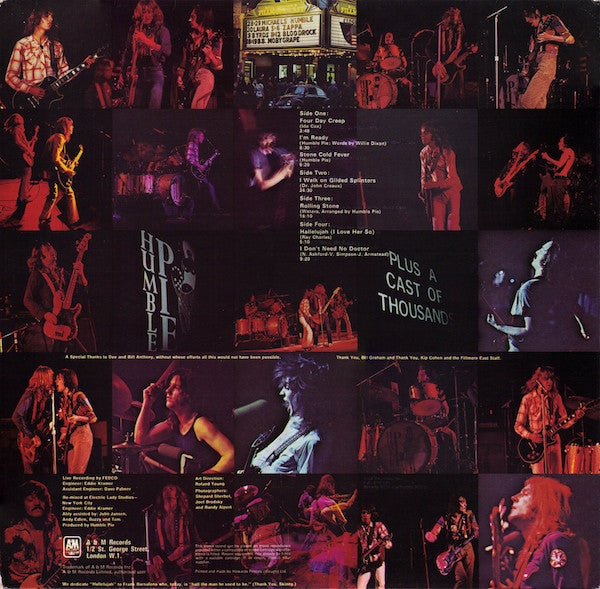 Humble Pie ~ Performance: Rockin' The Fillmore (Vinyl) - Djungel & Jazz