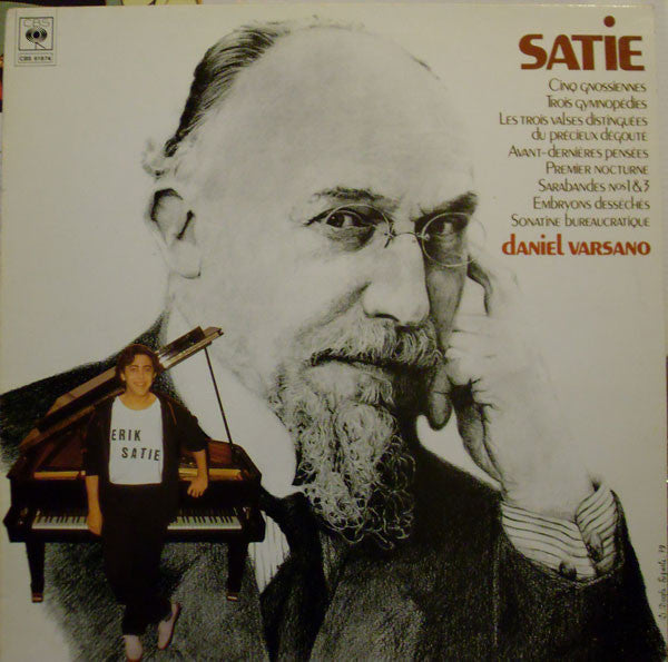 Satie, Daniel Varsano ~ Œuvres Pour Piano (Vinyl) - Djungel & Jazz