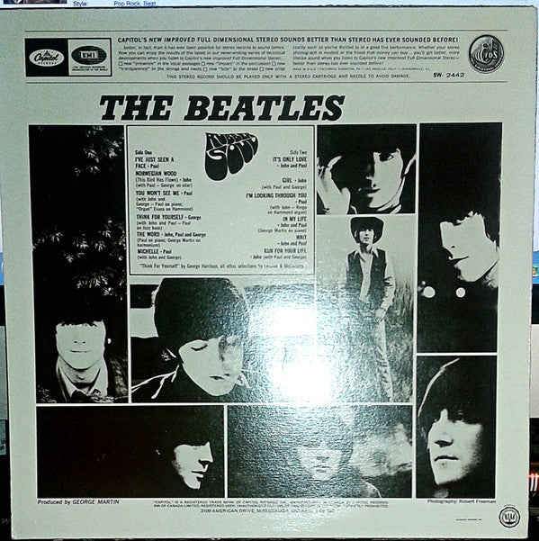 The Beatles ~ Rubber Soul (Vinyl) - Djungel & Jazz