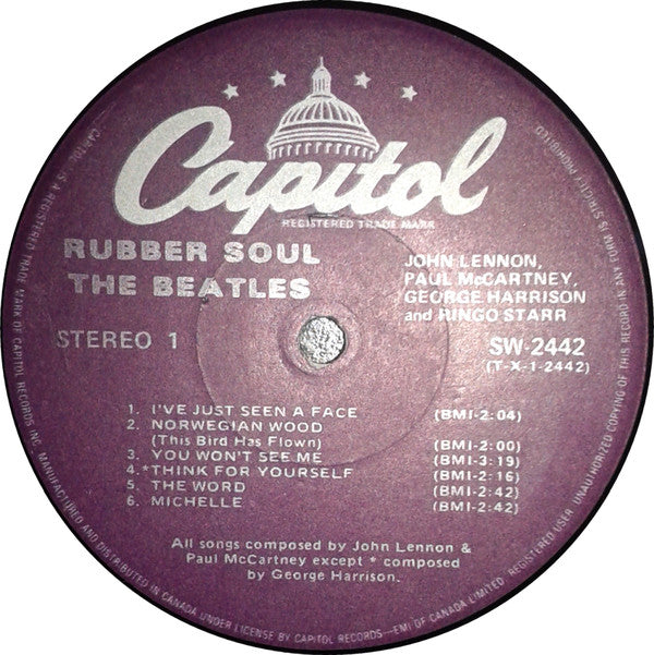 The Beatles ~ Rubber Soul (Vinyl) - Djungel & Jazz