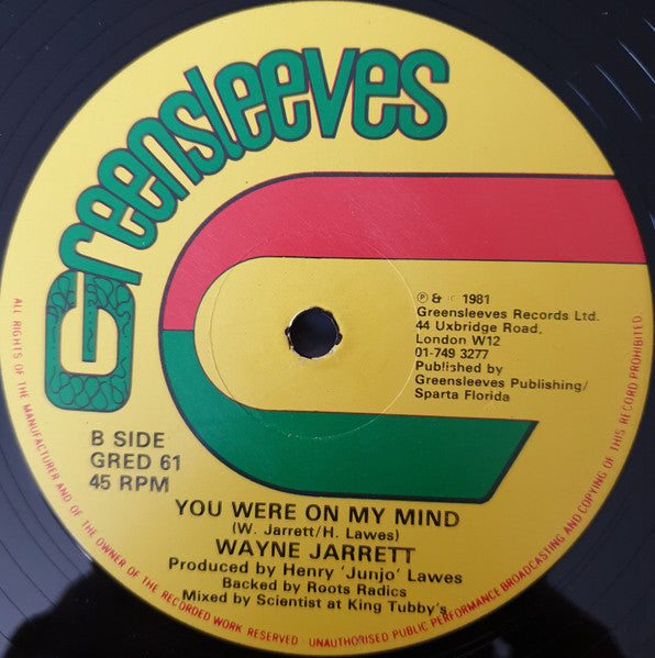 Wayne Jarrett : Chip In (12")