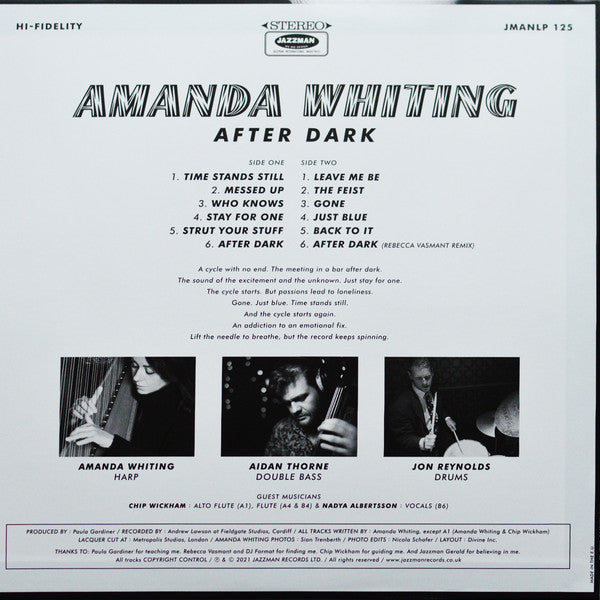 Amanda Whiting ~ After Dark (Vinyl) - Djungel & Jazz