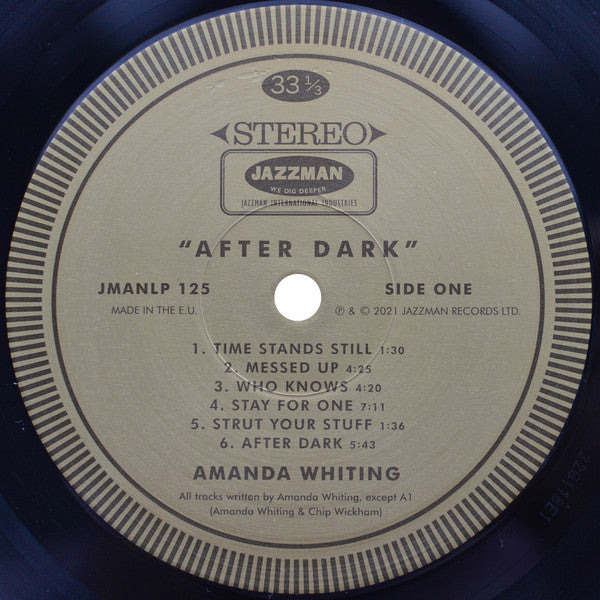 Amanda Whiting ~ After Dark (Vinyl) - Djungel & Jazz