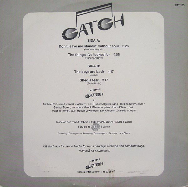 Catch  ~ Catch (Vinyl) - Djungel & Jazz