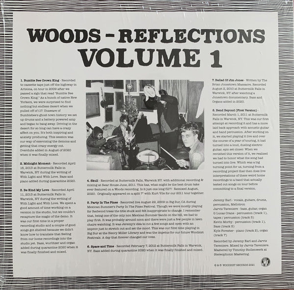 Woods  ~ Reflections Vol. 1 (Bumble Bee Crown King) (Vinyl) - Djungel & Jazz