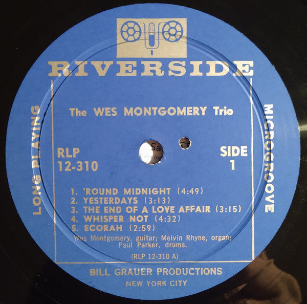 The Wes Montgomery Trio ~ The Wes Montgomery Trio (Vinyl) - Djungel & Jazz