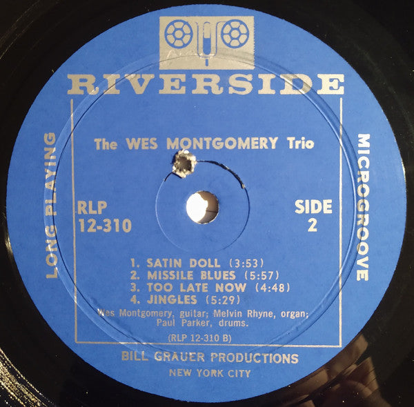 The Wes Montgomery Trio ~ The Wes Montgomery Trio (Vinyl) - Djungel & Jazz