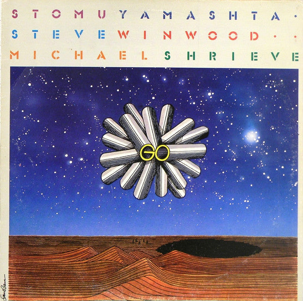 Stomu Yamashta* / Steve Winwood / Michael Shrieve : Go (LP, Album)