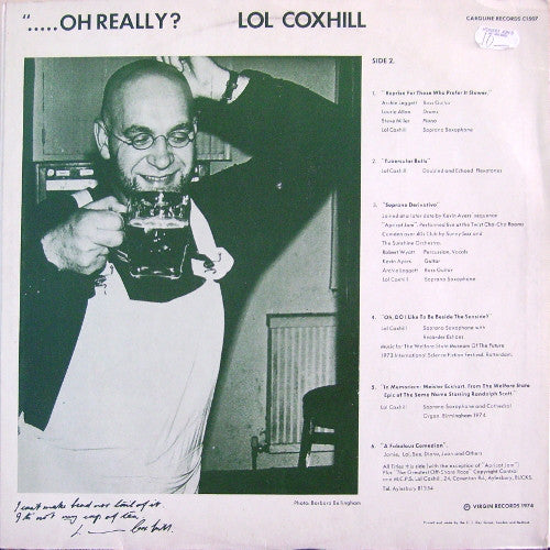 Stephen Miller / Lol Coxhill ~ "The Story So Far..." "...Oh Really?" (Vinyl) - Djungel & Jazz