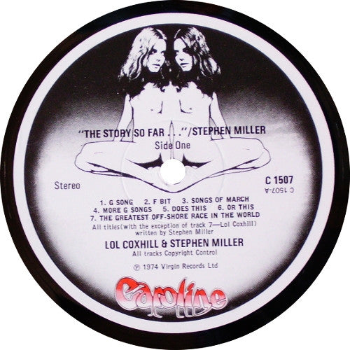 Stephen Miller / Lol Coxhill ~ "The Story So Far..." "...Oh Really?" (Vinyl) - Djungel & Jazz